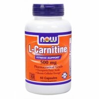 Л-Карнитин 500 мг 60 капсули Now Foods